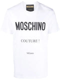 Moschino logo-print organic-cotton T-shirt
