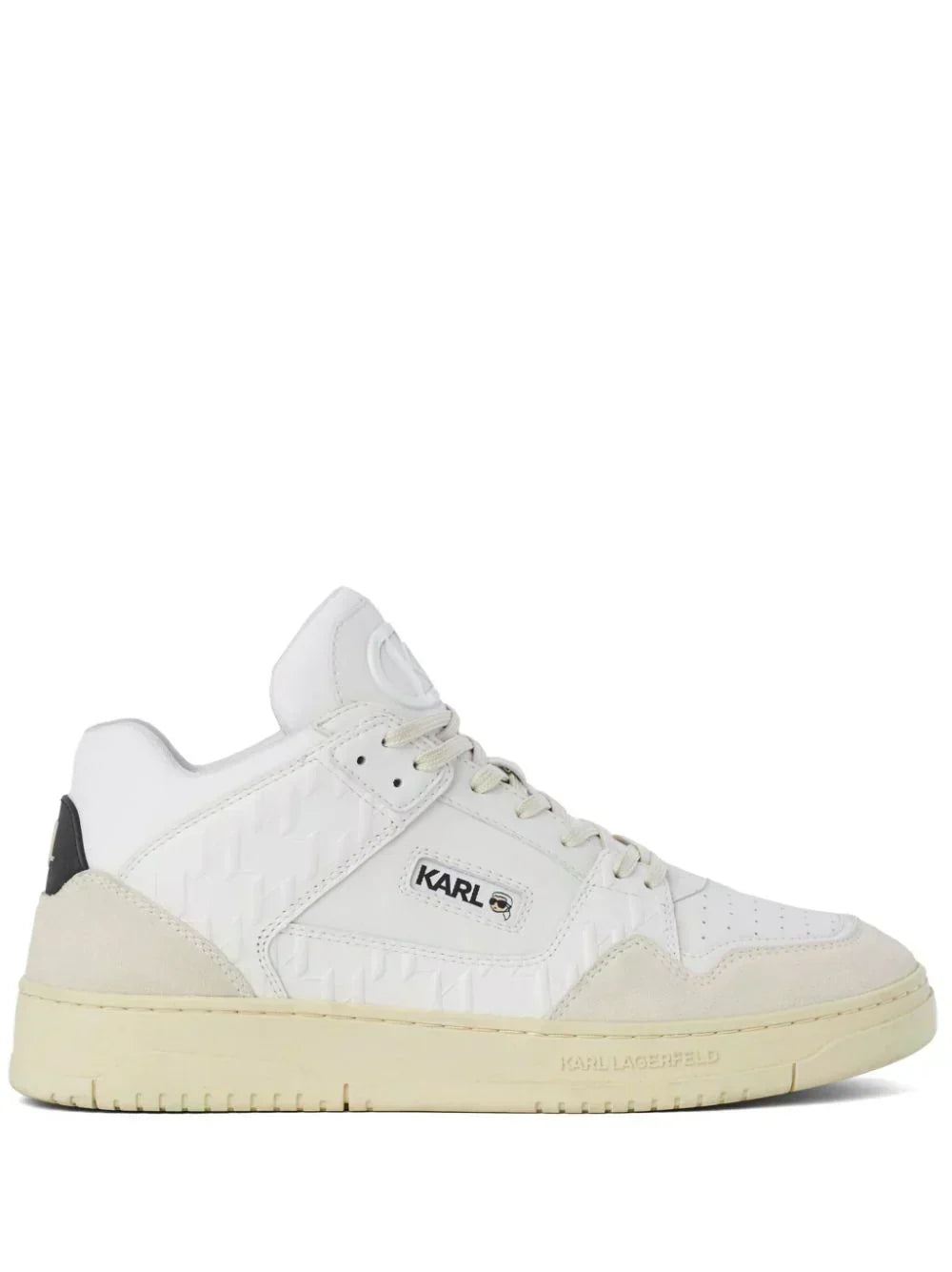 KARL LAGERFELD KREW KOUNTER KL MONOGRAM SNEAKERS