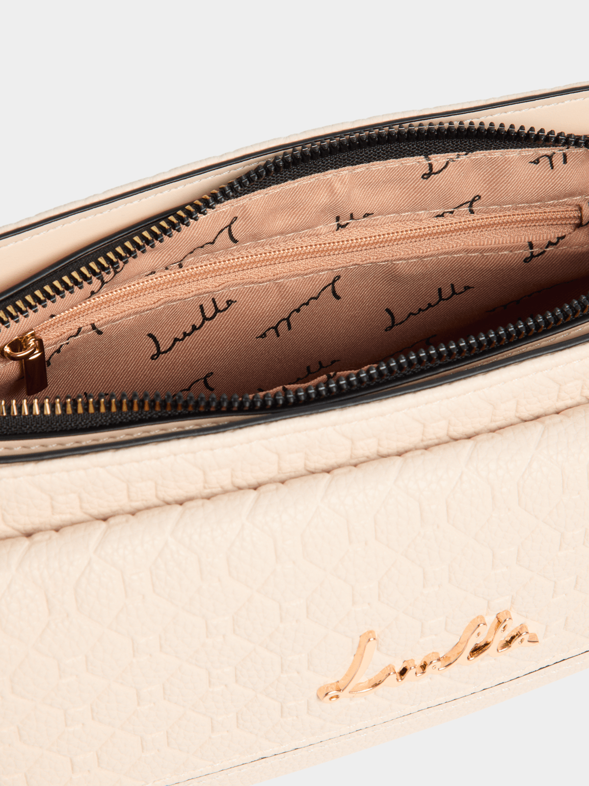 Luella LL Monogram Utility Crossbody Bag