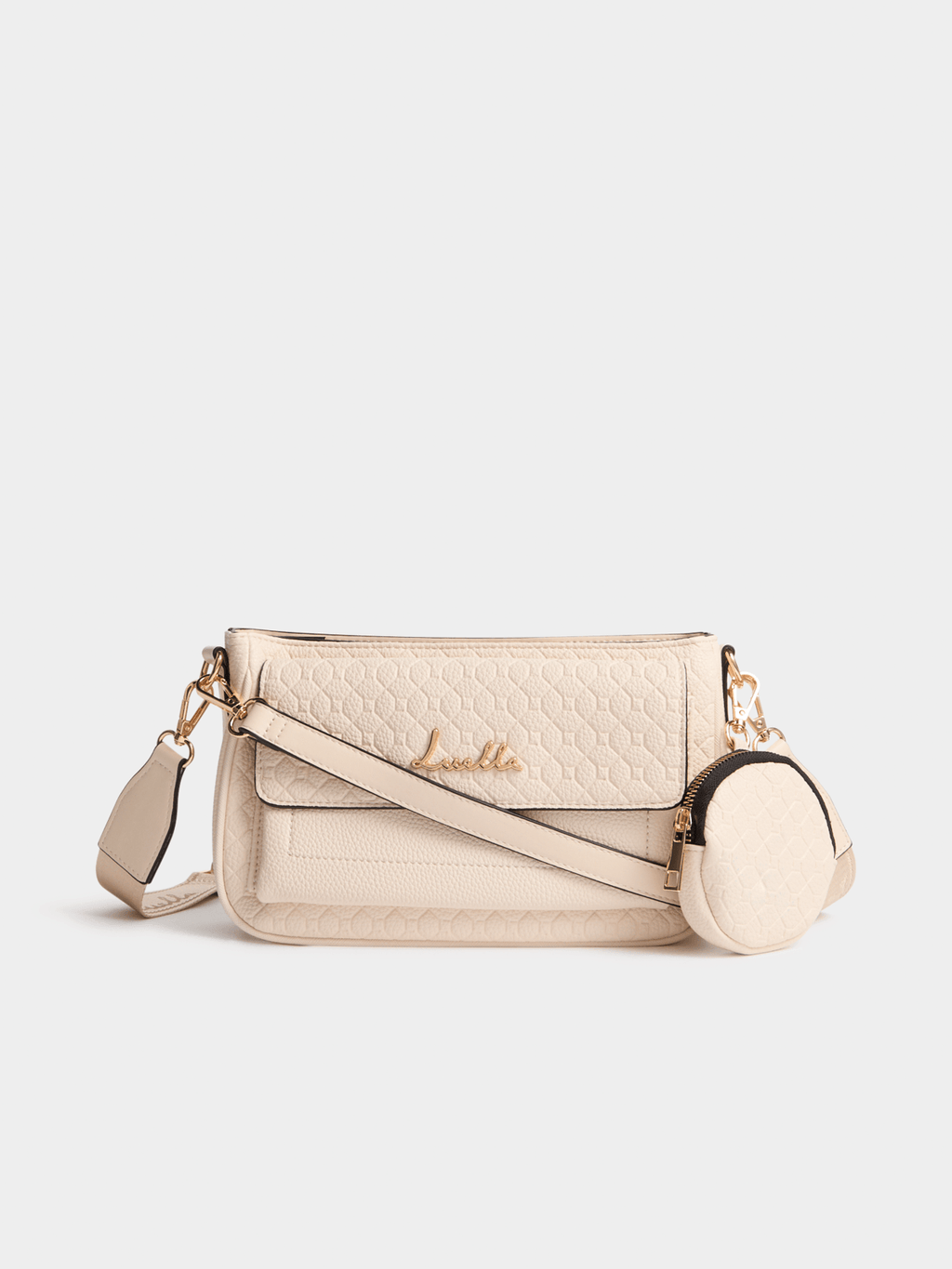 Luella LL Monogram Utility Crossbody Bag