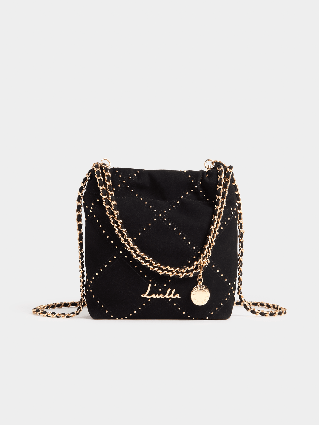Luella Mini Stud Bucket Bag