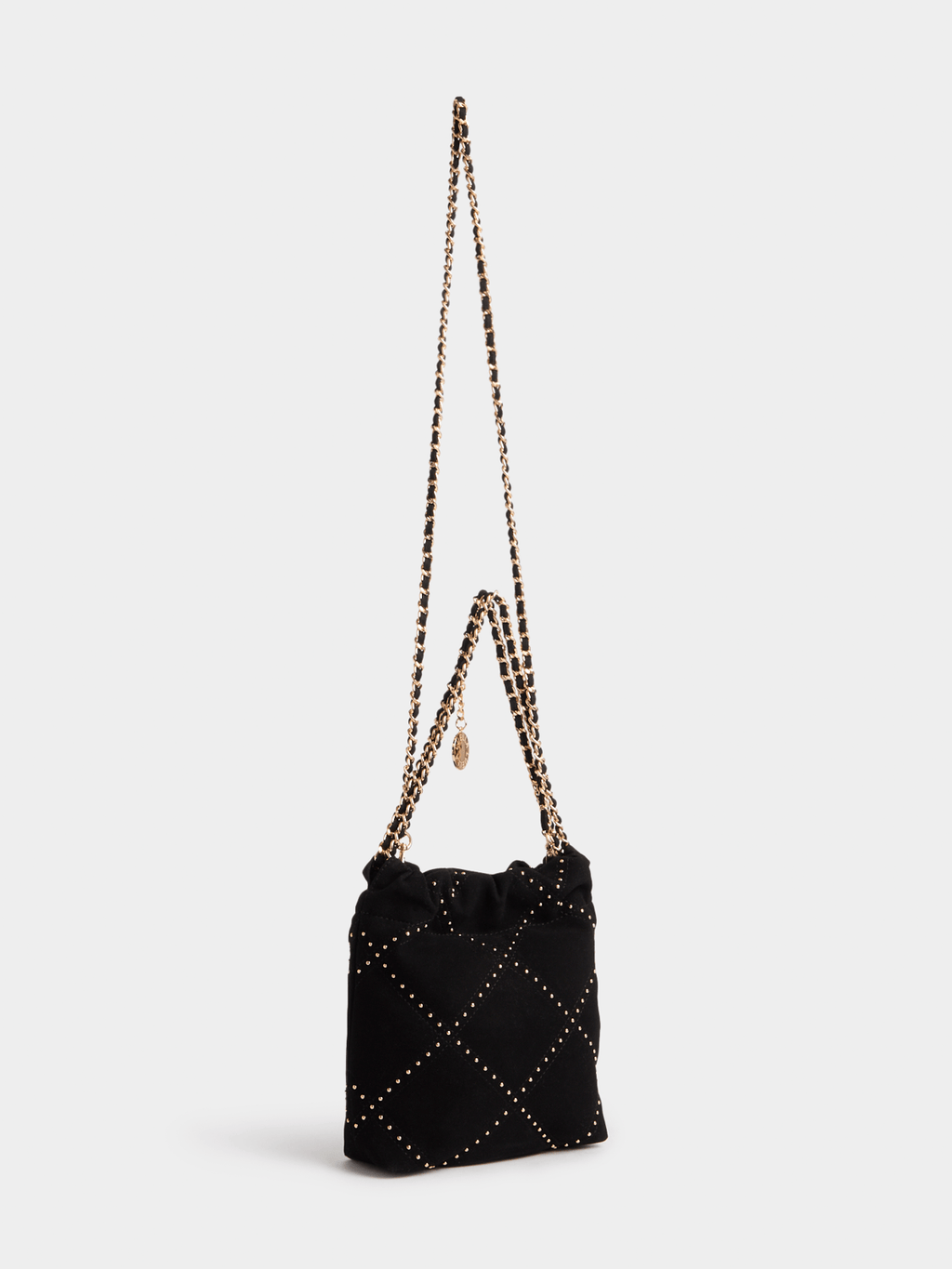 Luella Mini Stud Bucket Bag