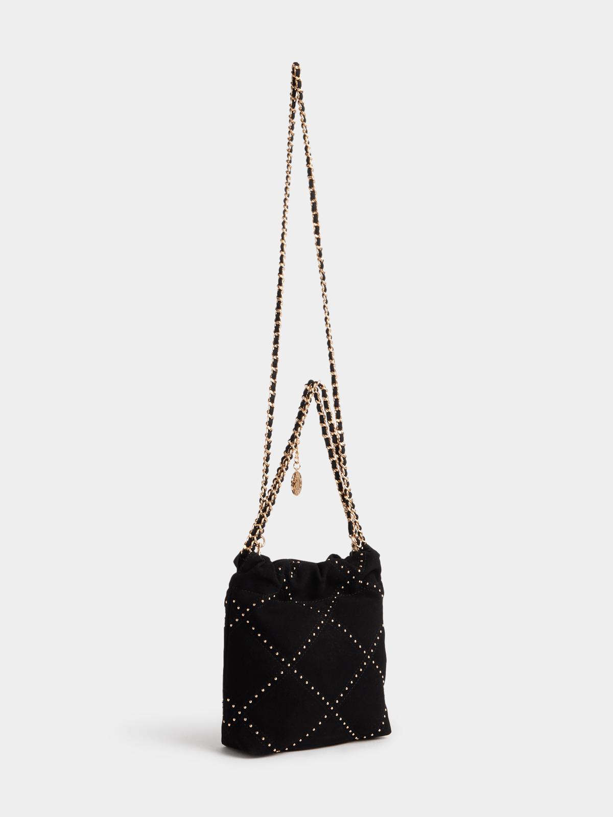 Luella Mini Stud Bucket Bag