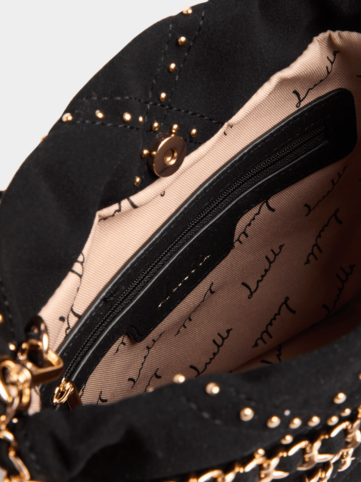 Luella Mini Stud Bucket Bag