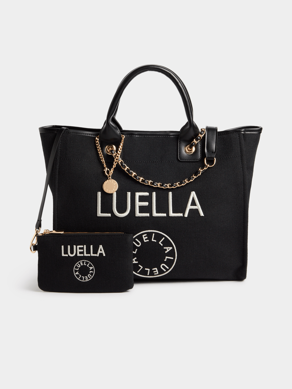 Luella Logo Canvas Tote Bag