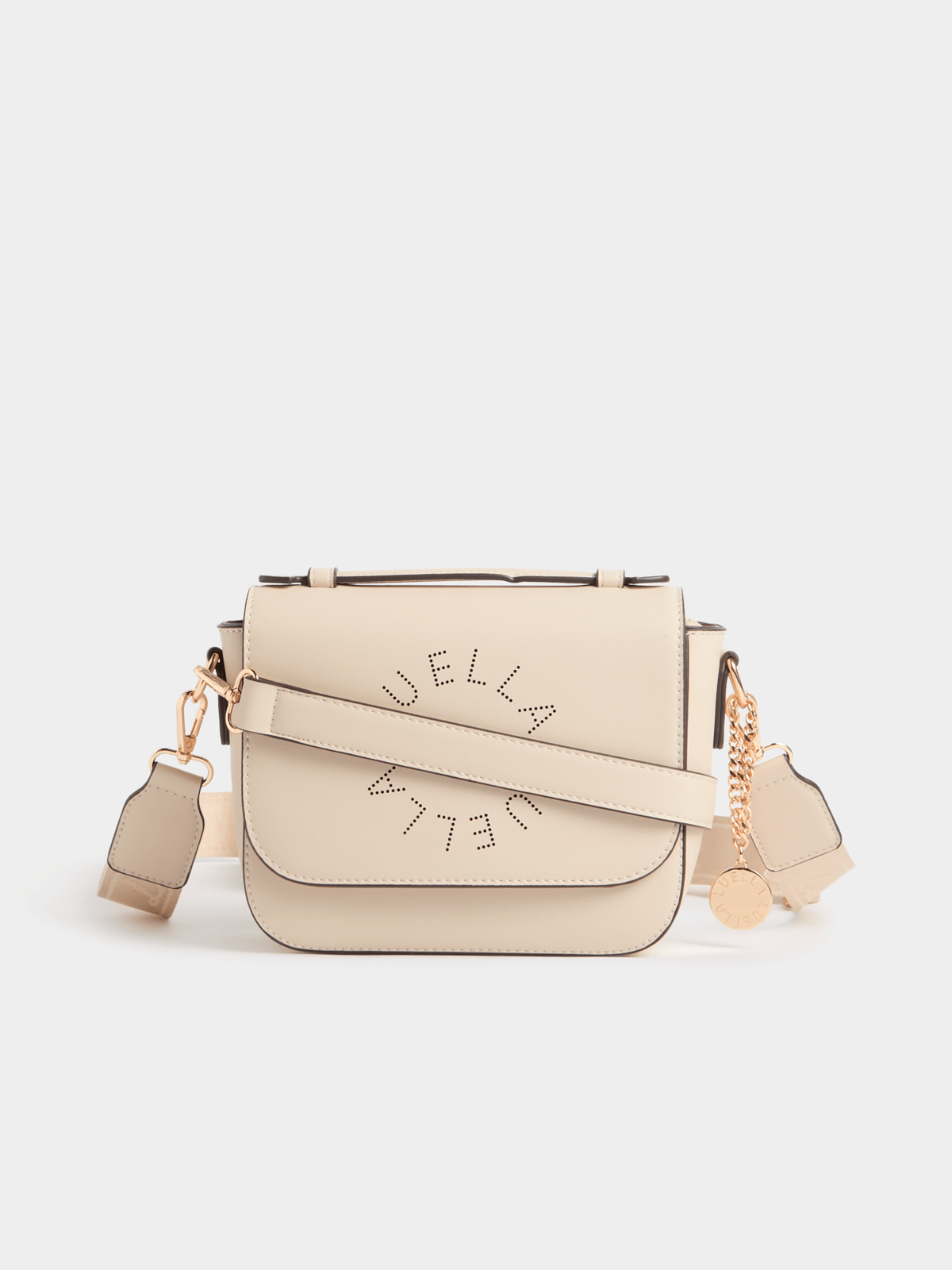 Luella Logo Messenger Crossbody Bag