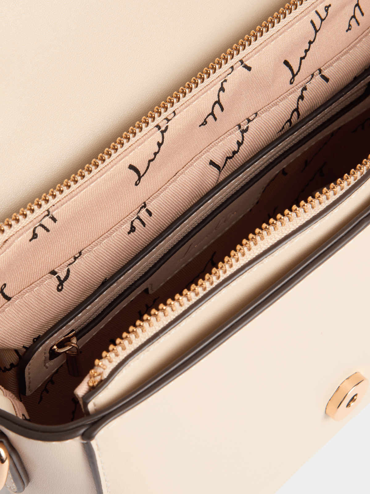 Luella Logo Messenger Crossbody Bag
