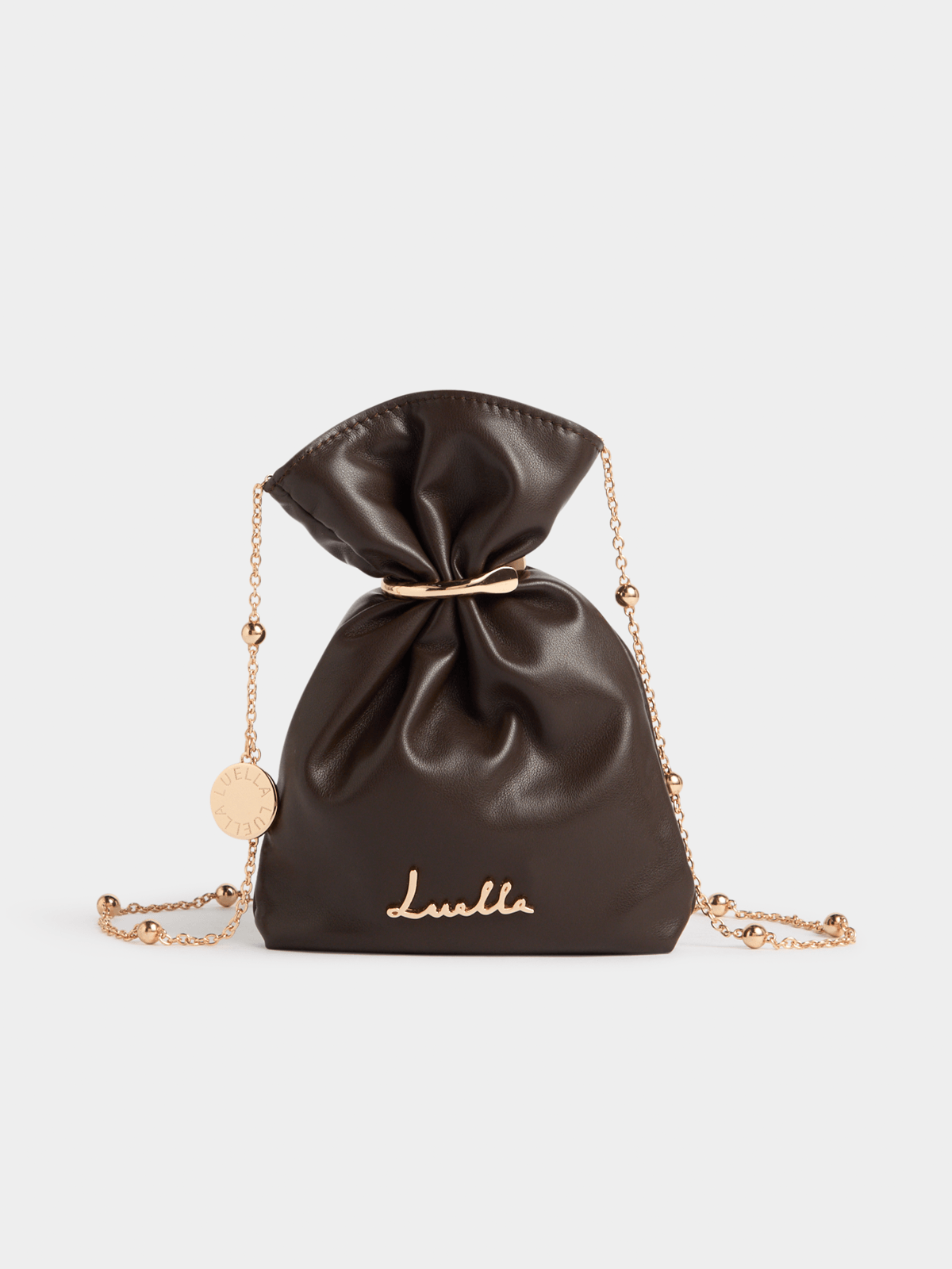Luella Metal Detail Pouch Bag