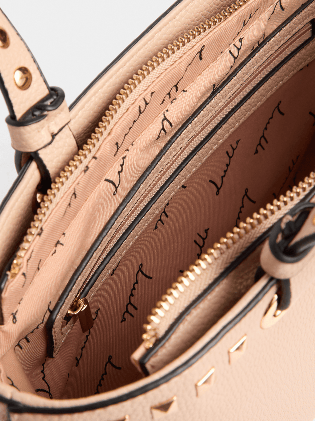 Luella Small Studded Tote Bag