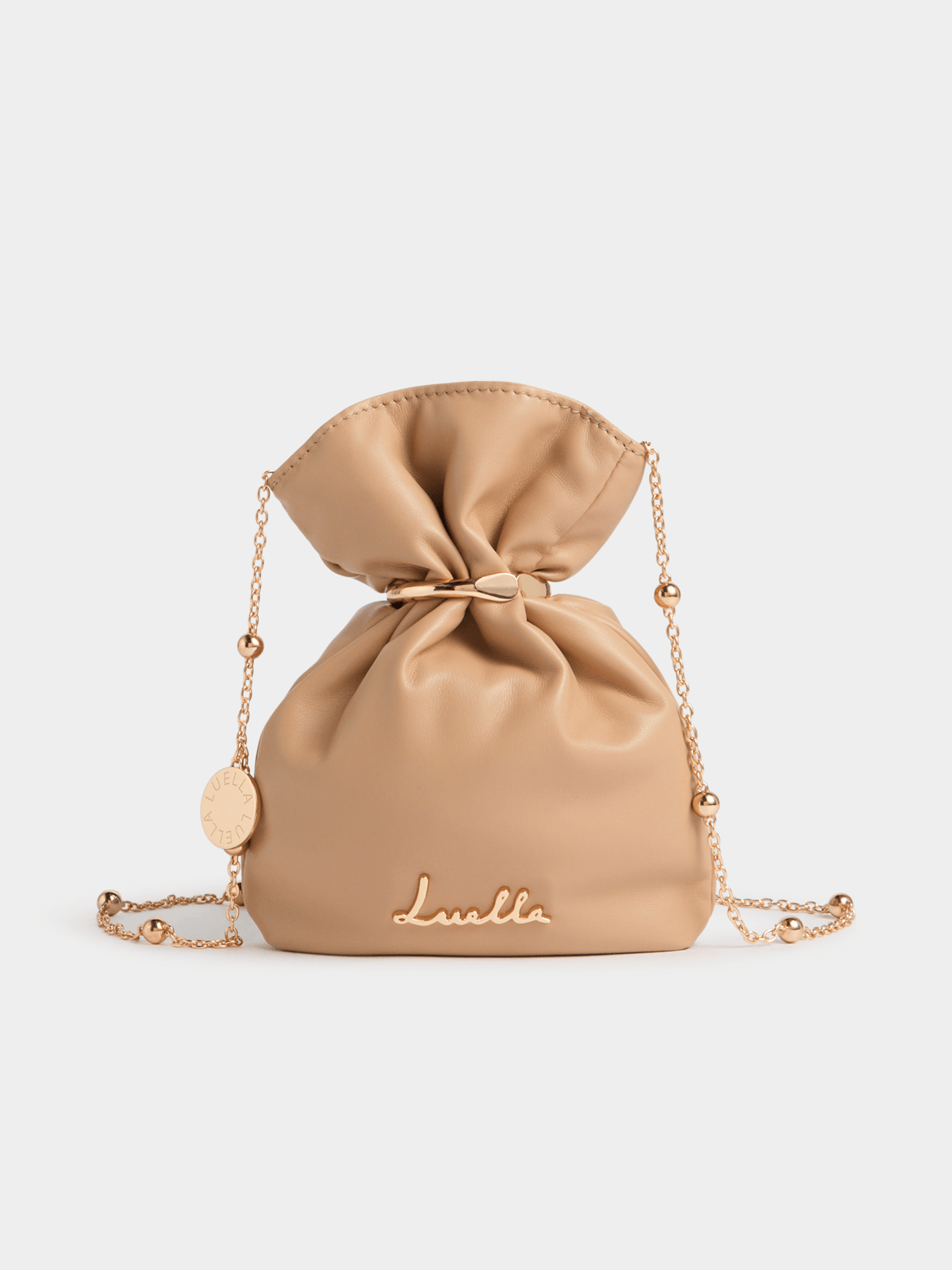 Luella Metal Detail Pouch Bag