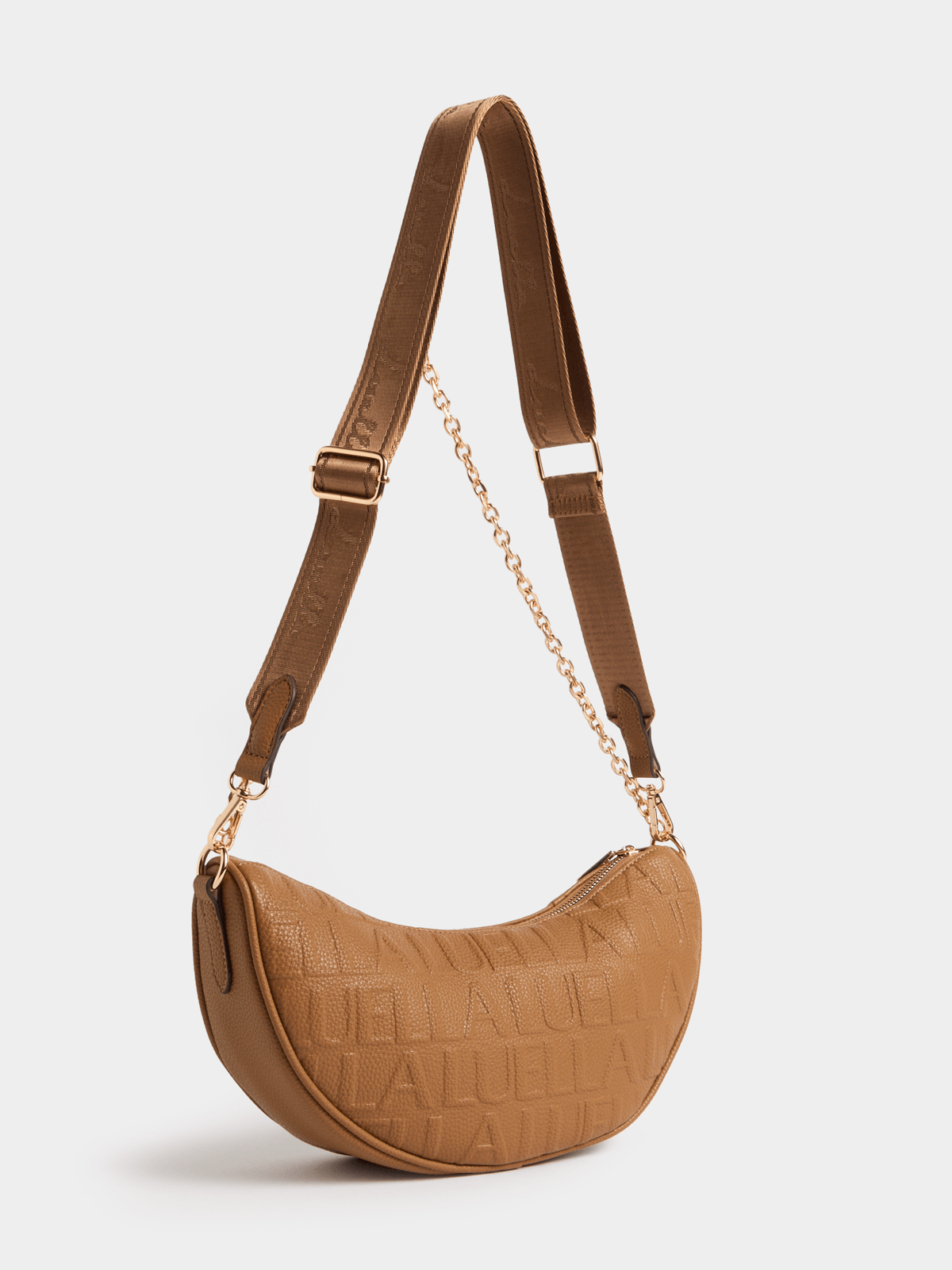 Luella Demi Moon Crossbody Bag
