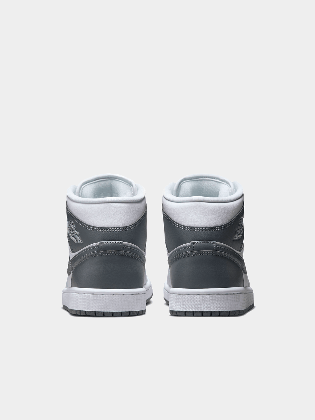 Jordan Women's Air 1 Mid White/Smoke Grey Sneaker