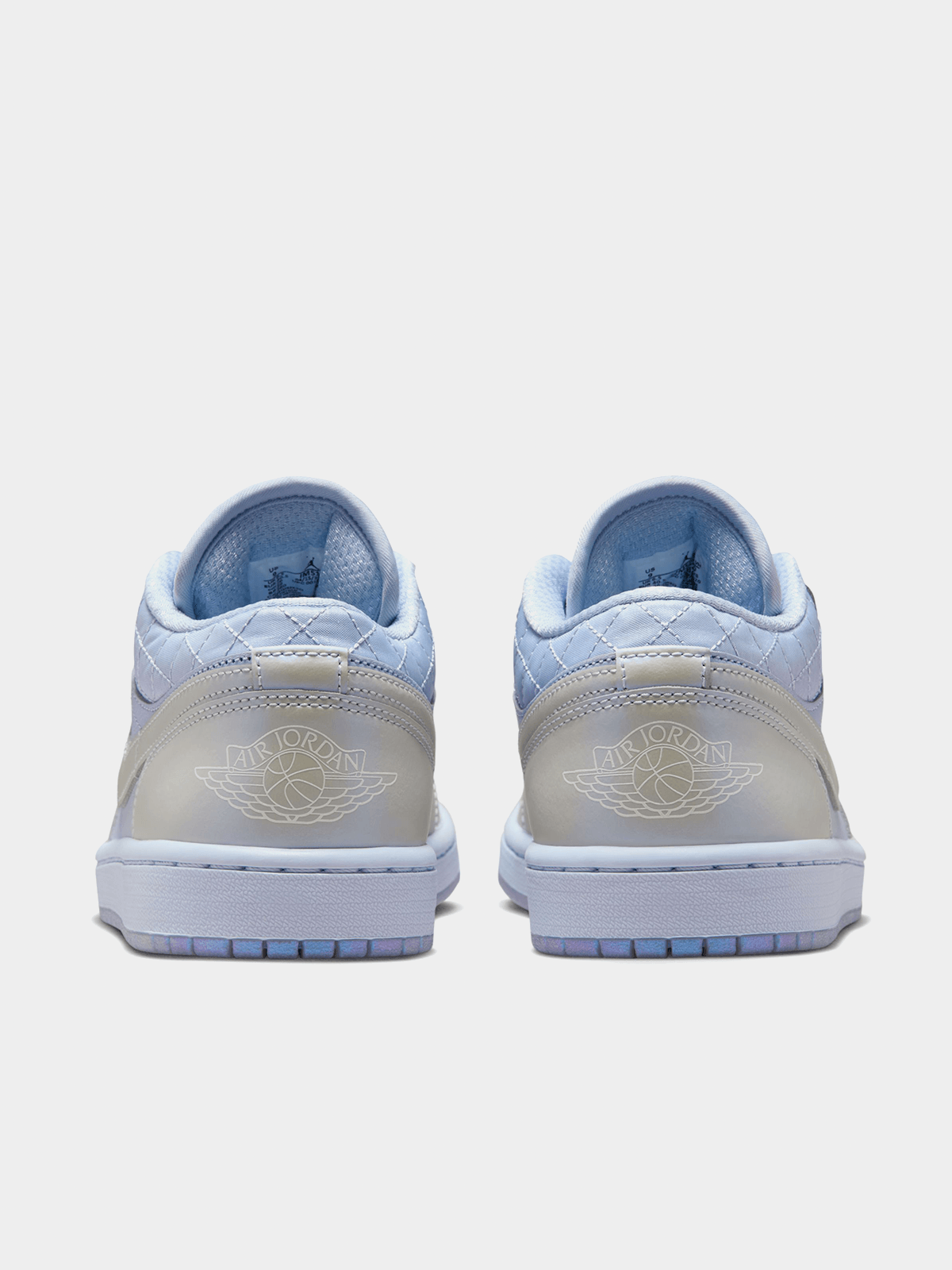 Jordan Women's Air 1 Low Ghost/Pure Platinum Sneaker
