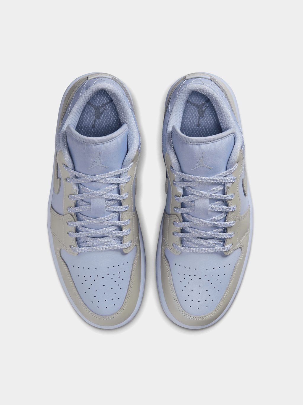 Jordan Women's Air 1 Low Ghost/Pure Platinum Sneaker
