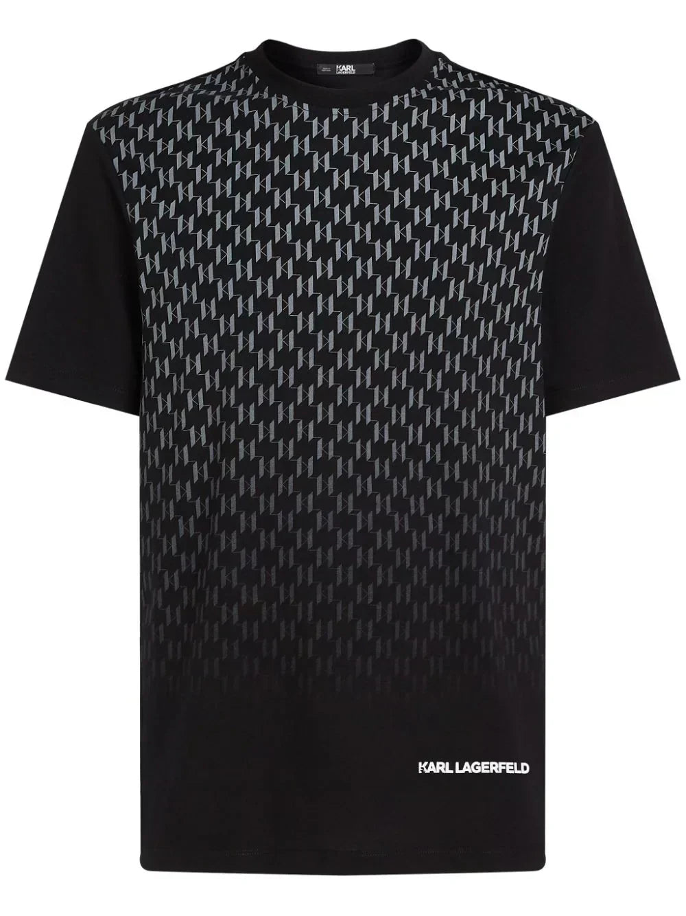 Karl Lagerfeld monogram-print T-shirt