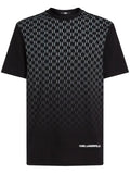 Karl Lagerfeld monogram-print T-shirt