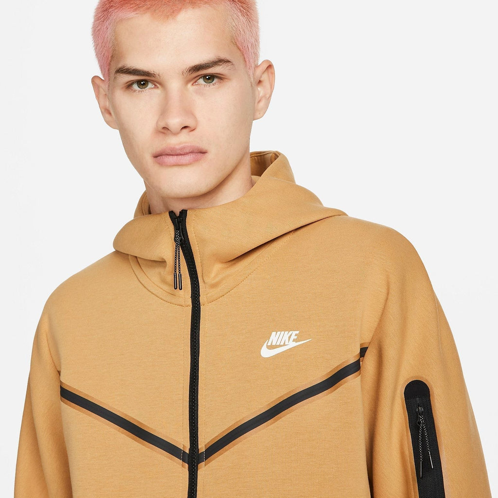 Nike Sportswear Tech Fleece Full-Zip Hoodie Elemental 'Gold Sail' CU4489-722