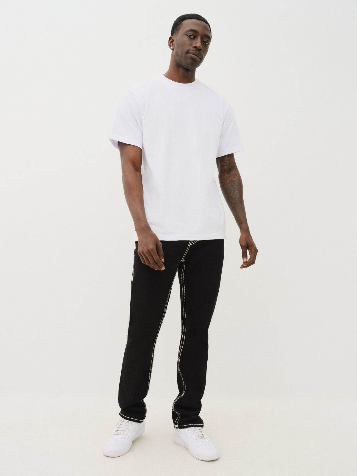 True Religion Ricky Super T Body Rinse Black