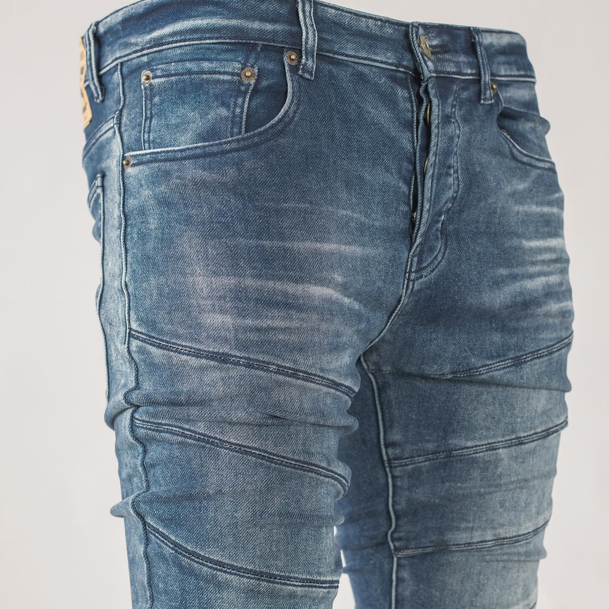 Men's Twisted Torque Skinny Denim Jeans