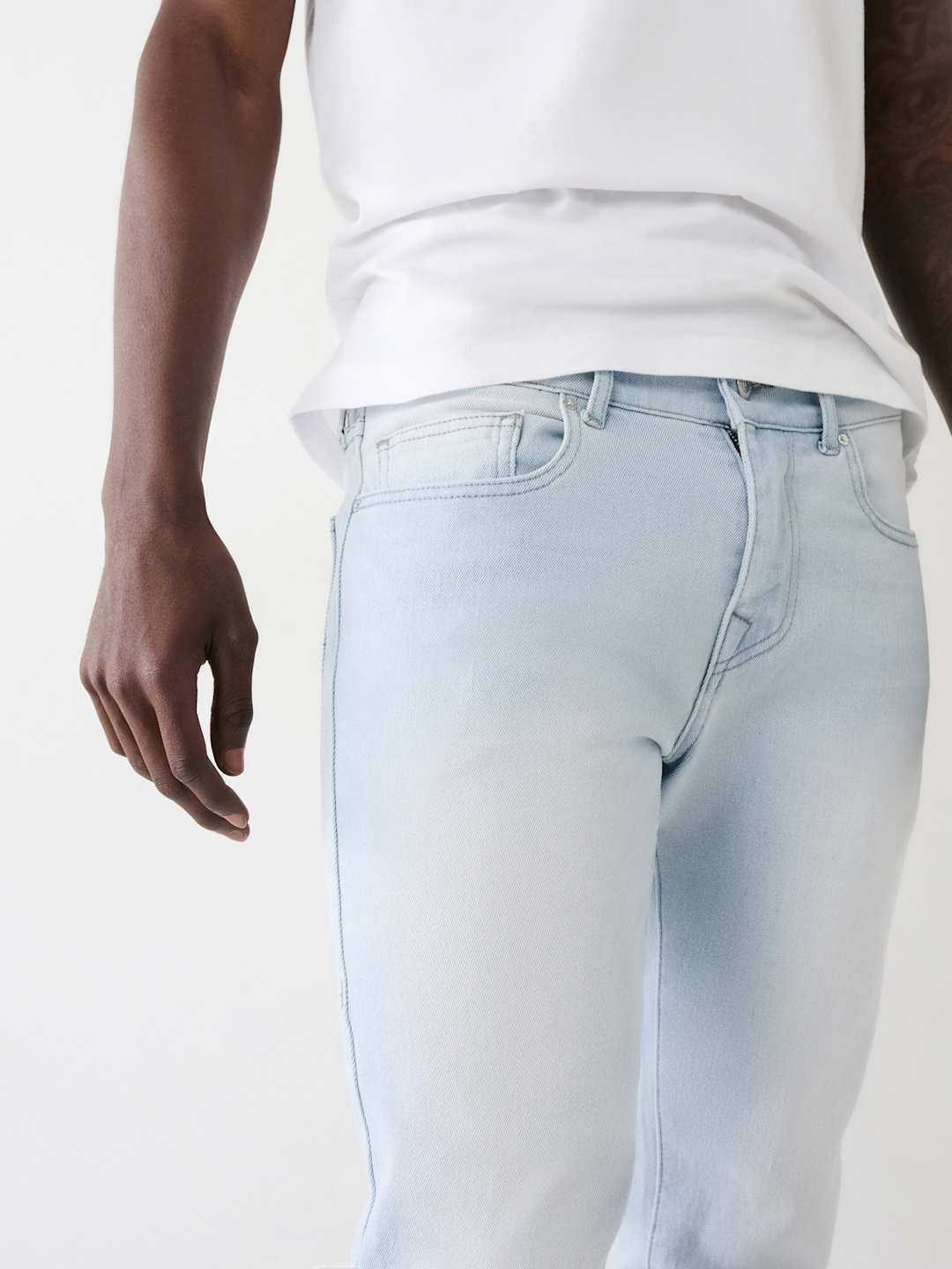 True Religion Rocco Jeans Skinny Light Freeze