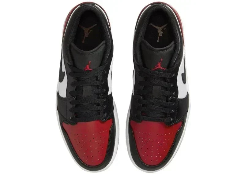 JORDAN 1 LOW BRED TOE 2.0