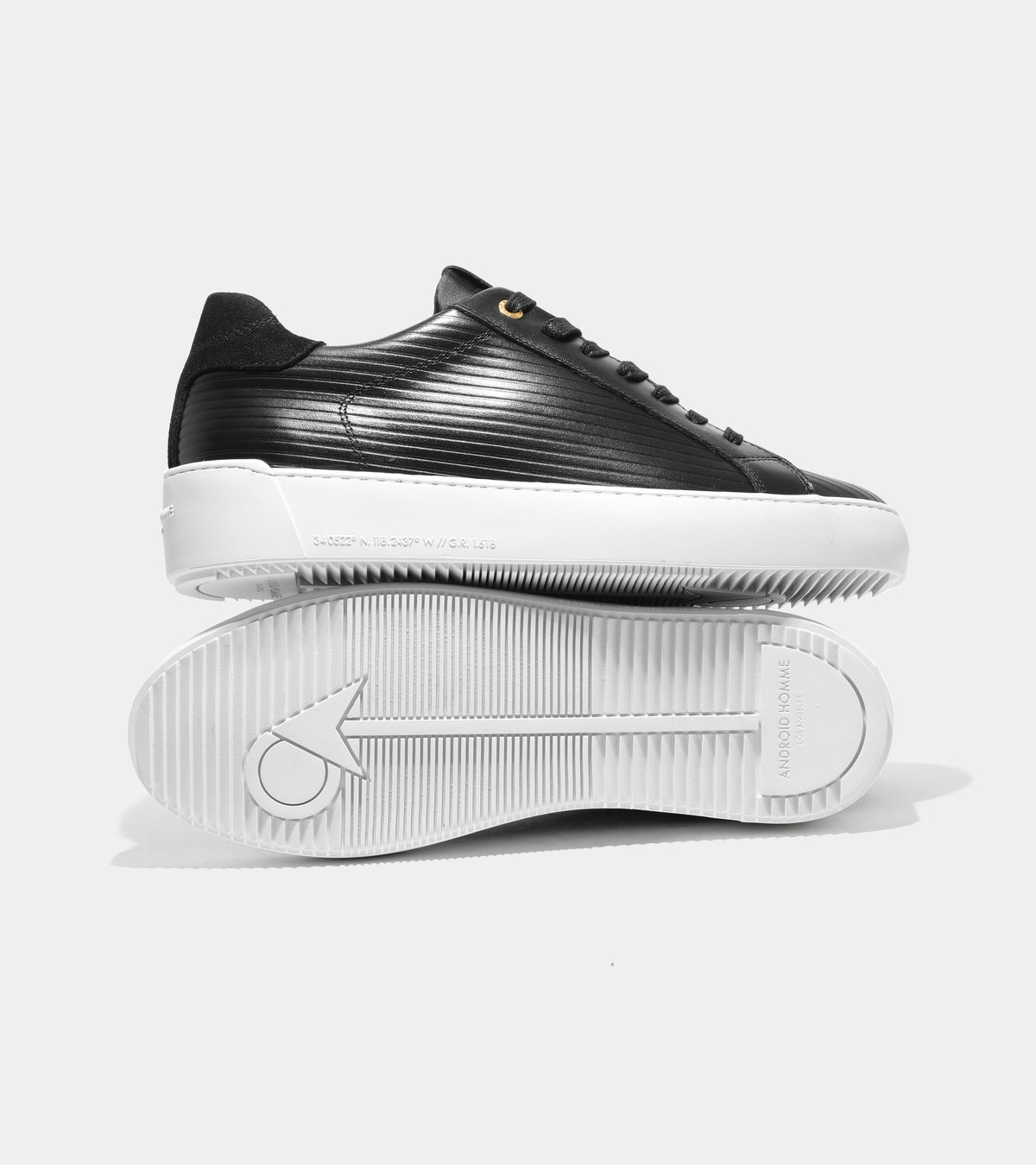 Android Homme Zuma Black Linear Emboss AHP221-36