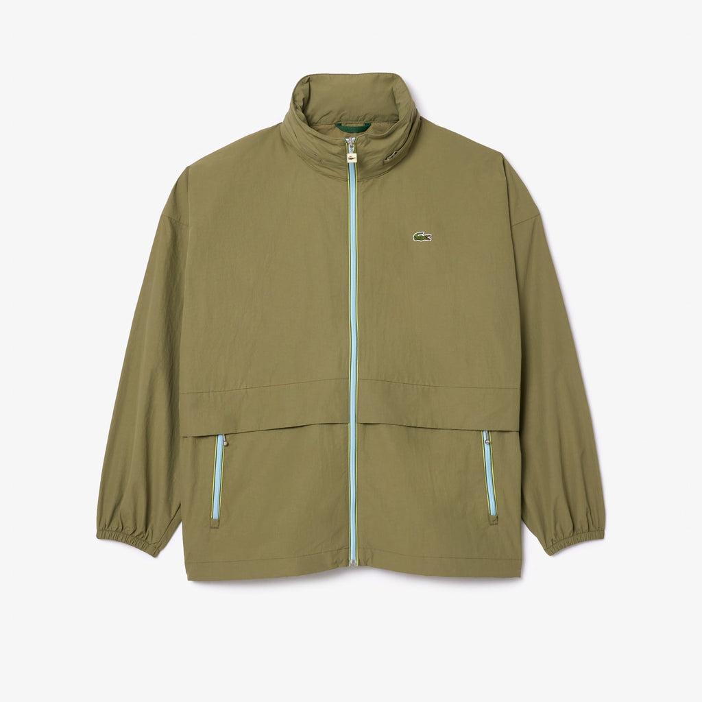 Water-Repellent Removable Hood Windbreaker