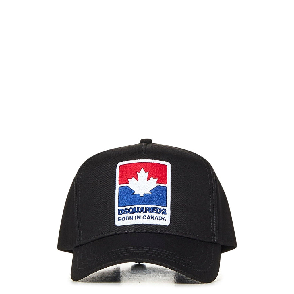 Black Dsquared2 Cappello Baseball Cap