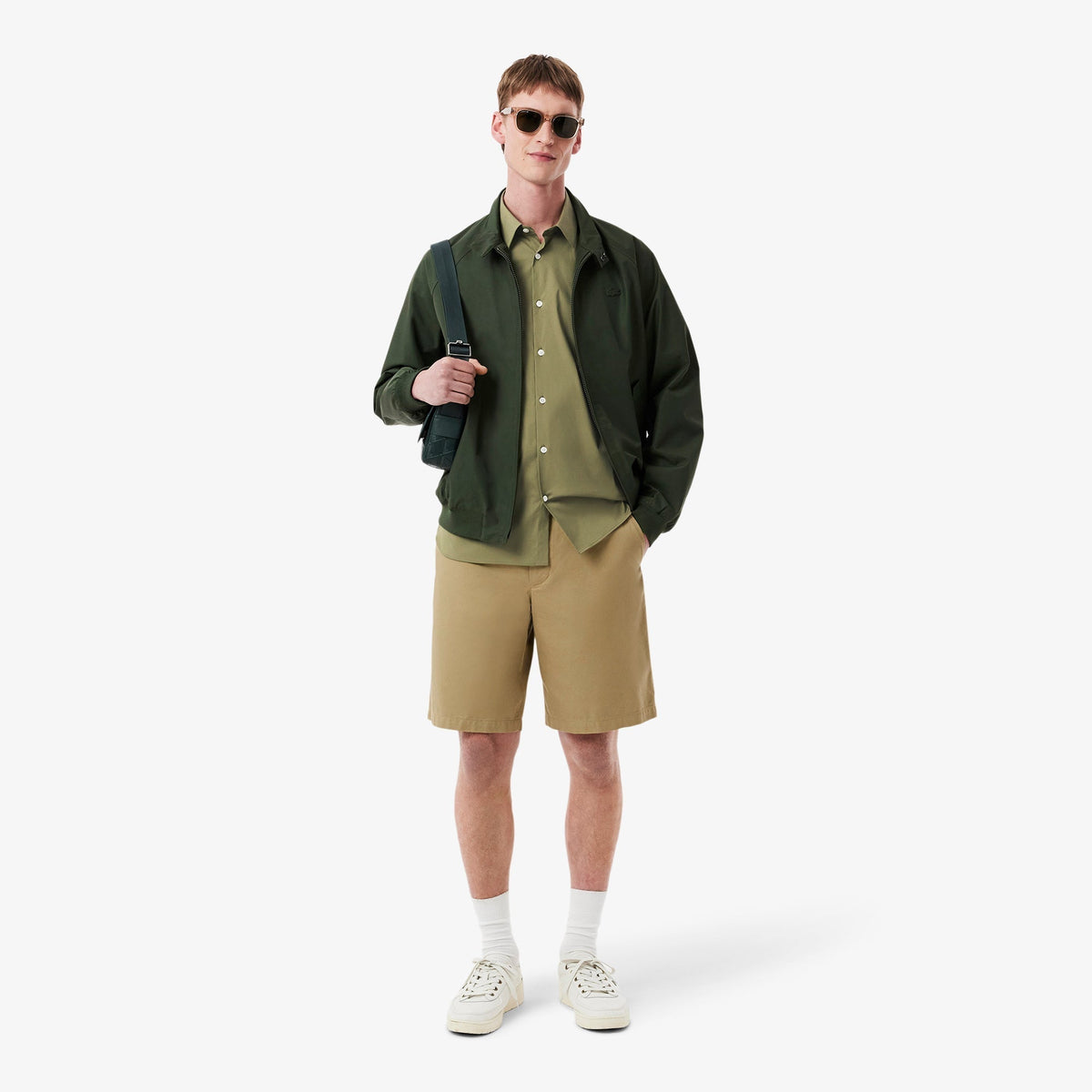 Slim Fit Stretch Poplin Shirt