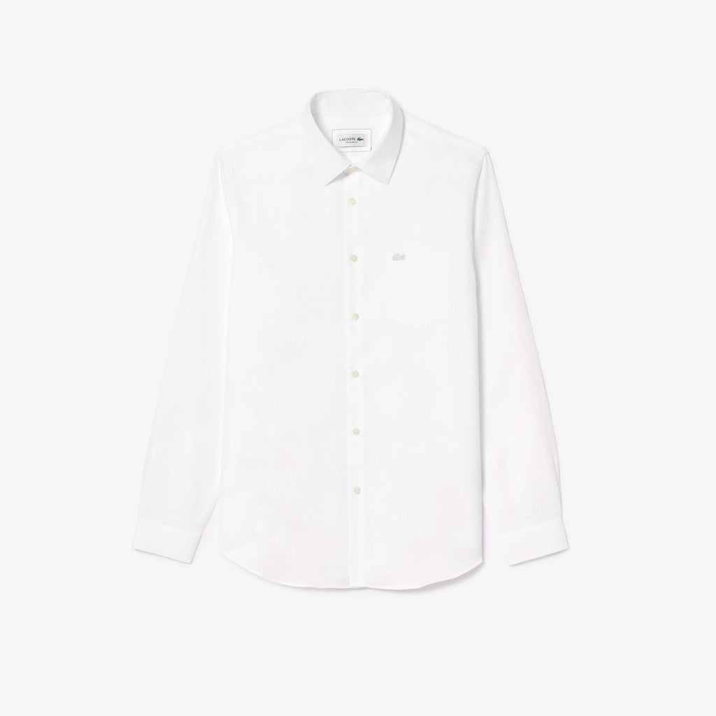 Men's Regular Fit Solid Cotton Shirt