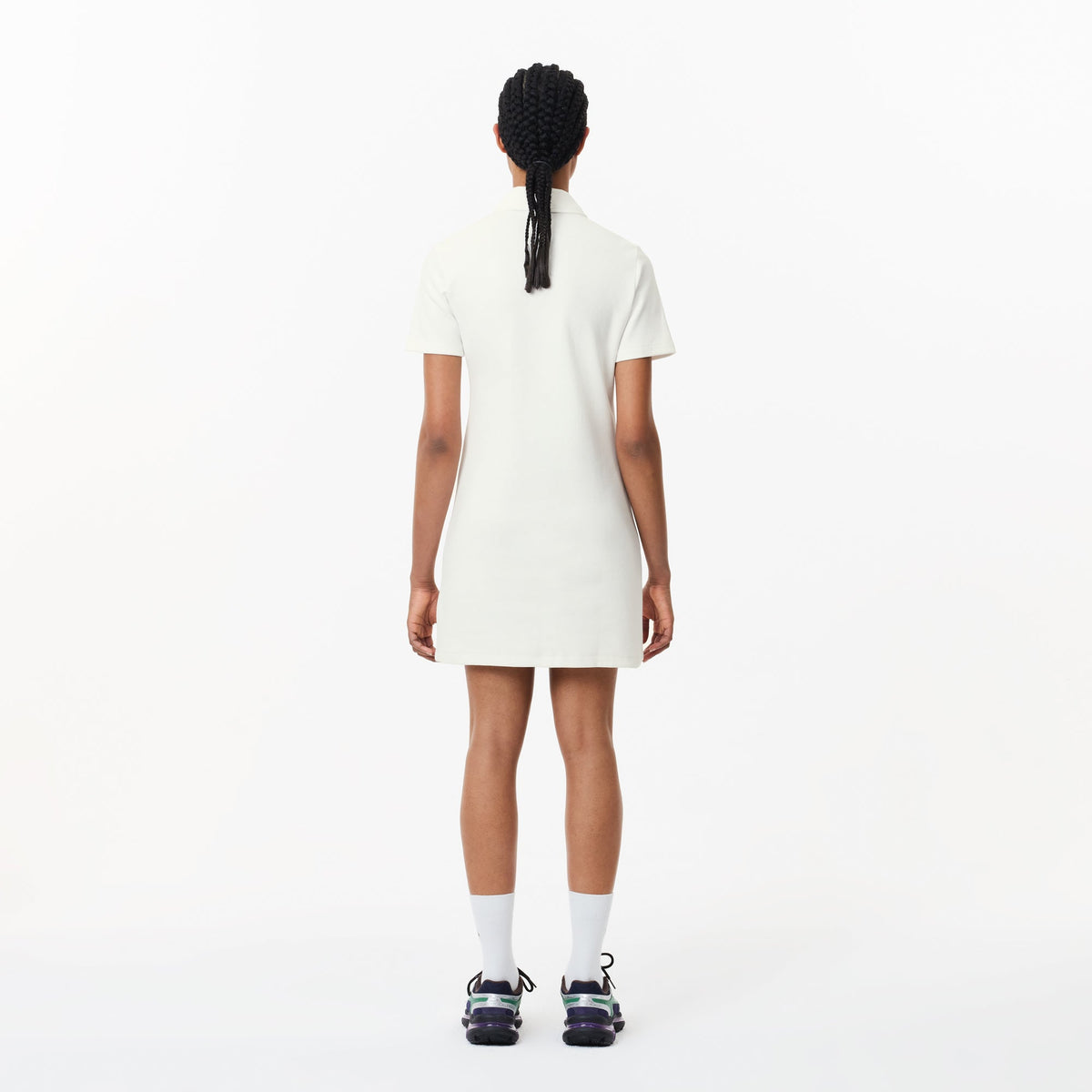 Women’s Lacoste Organic Cotton Buttoned Polo Dress