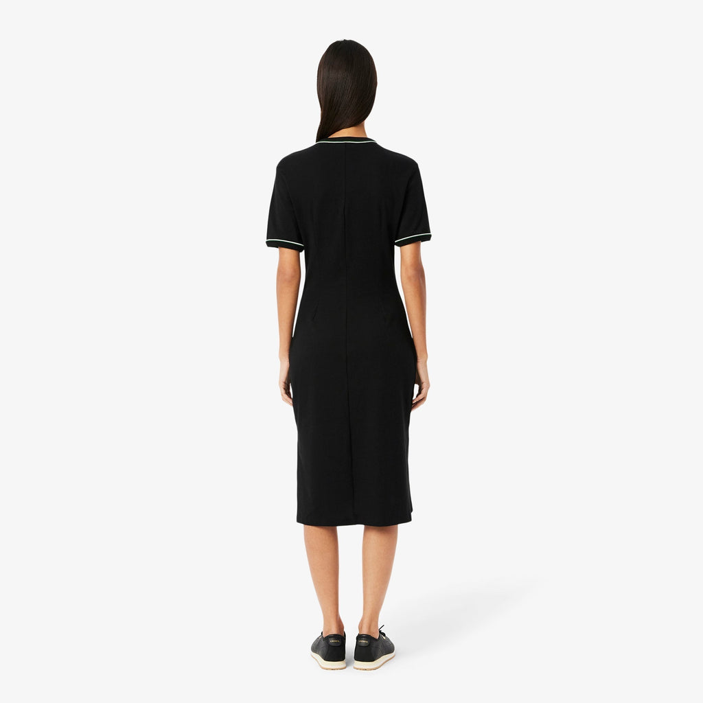 Trim Accent Jersey T-shirt Dress