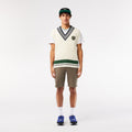 Slim Fit Stretch Cotton Bermuda
