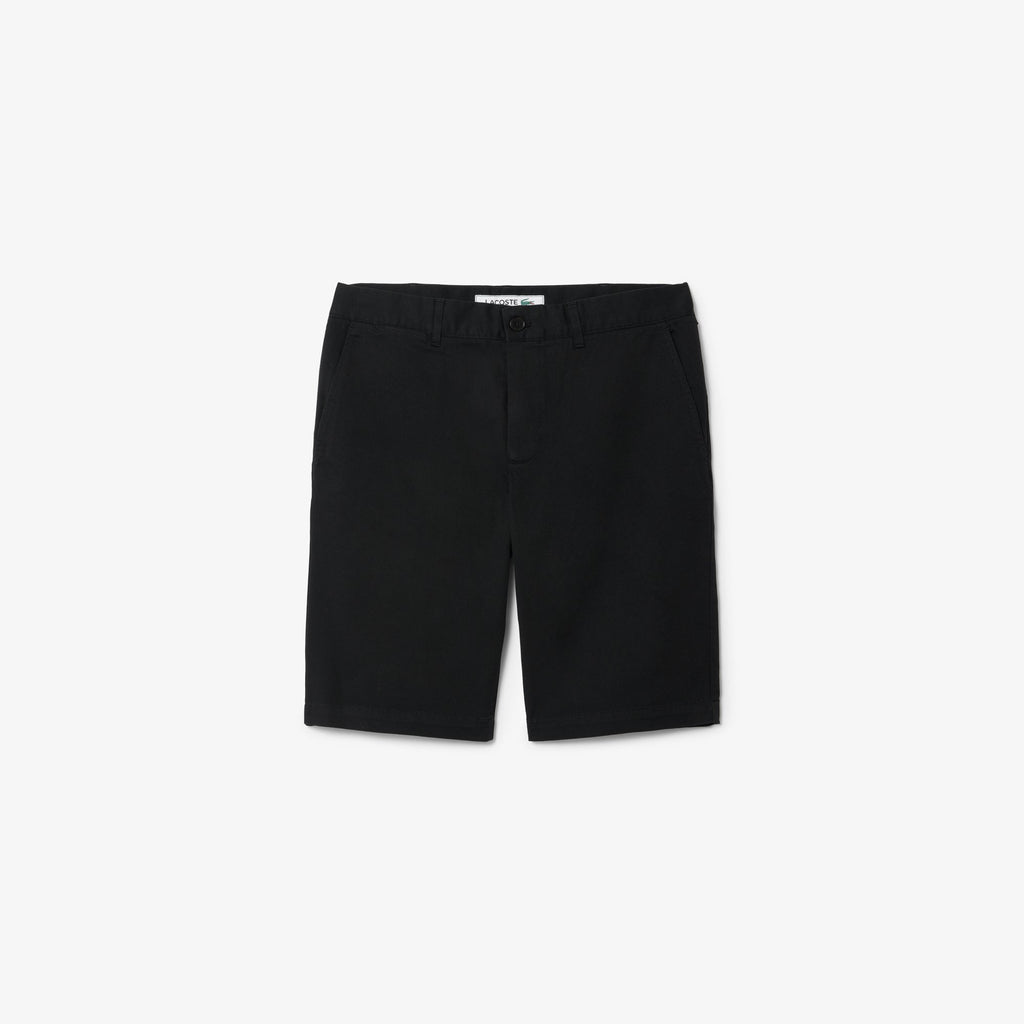 Slim Fit Stretch Cotton Chino Shorts