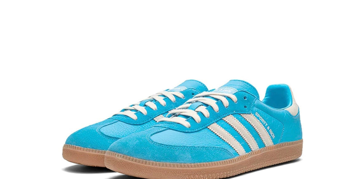 Adidas Samba OG x Sporty & Rich (Blue/White)
