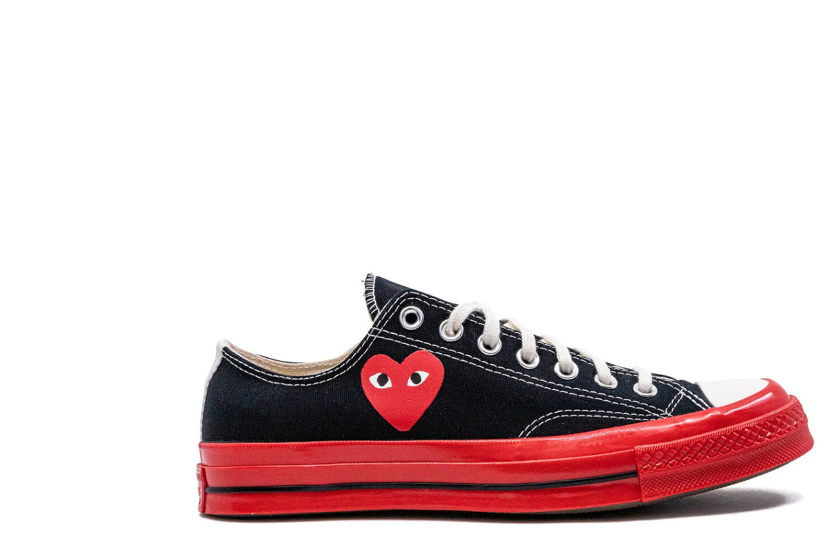Comme des Garçons Play x Converse Chuck Taylor Low “Black/Red Heart”