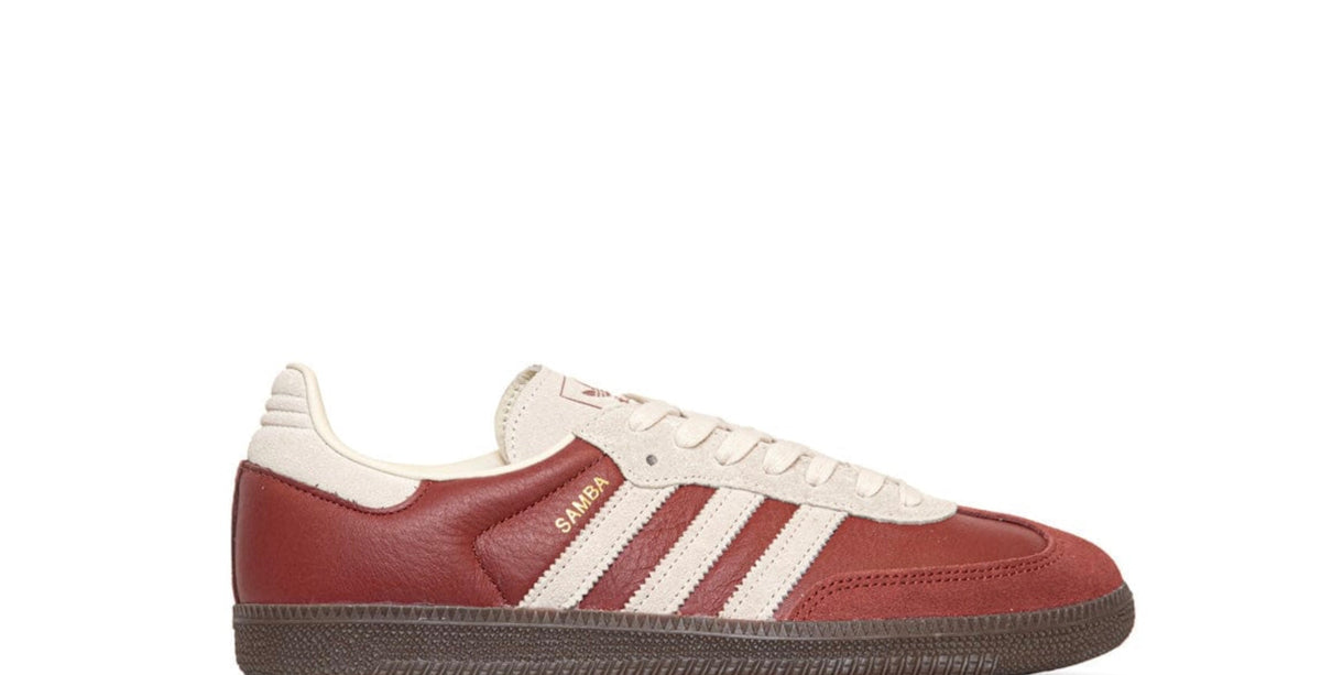 Adidas Samba OG “Collegiate Burgundy / Cream White”