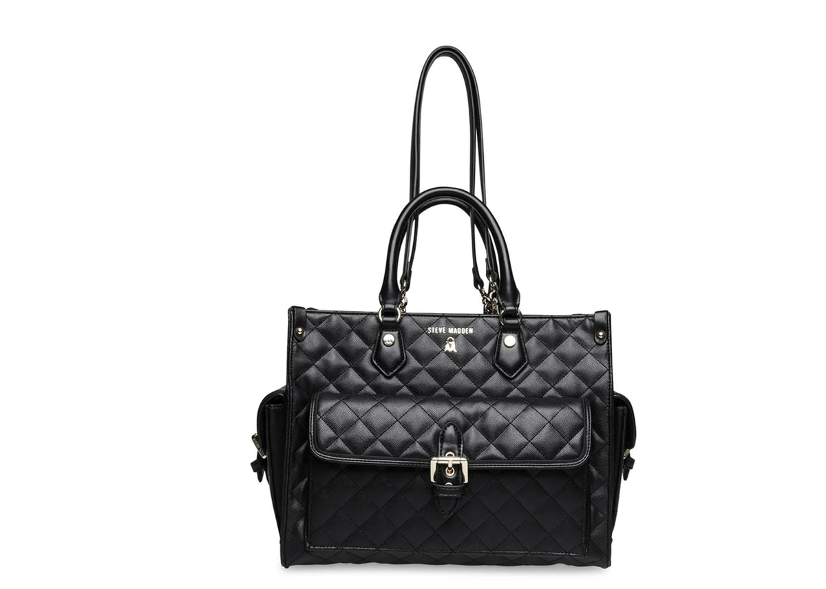 Steve Madden Quilted Satchel