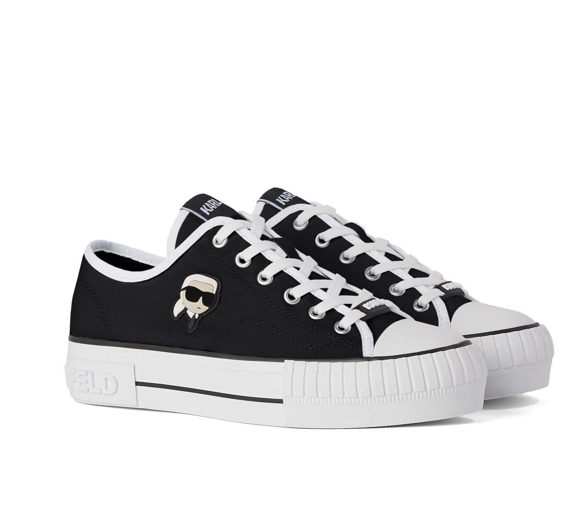 Karl Lagerfeld Ikon Kampus Max Sneakers (Black/White