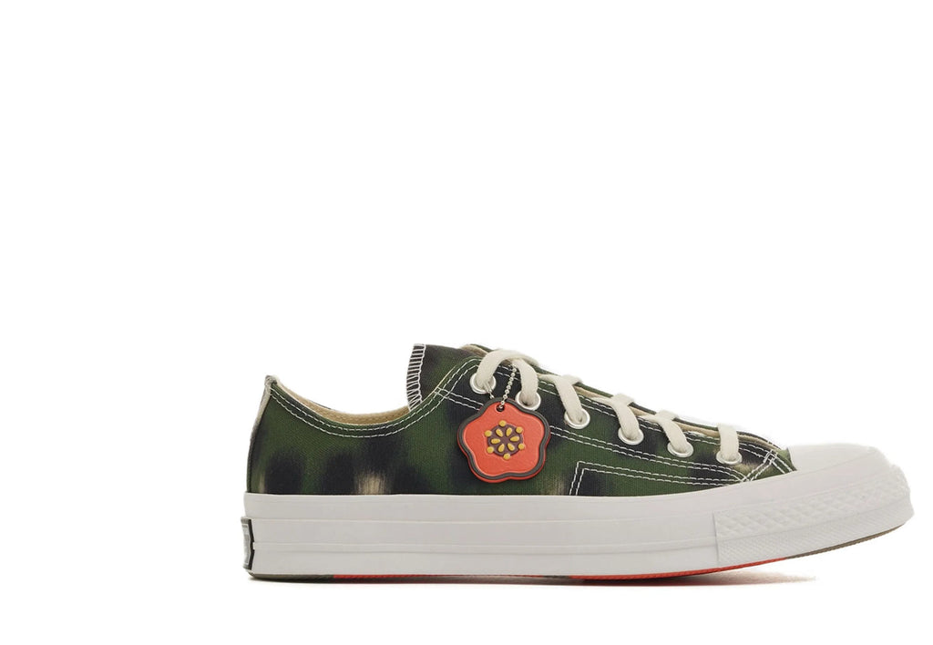 Kenzo Kampus Flower Low Canvas Sneakers