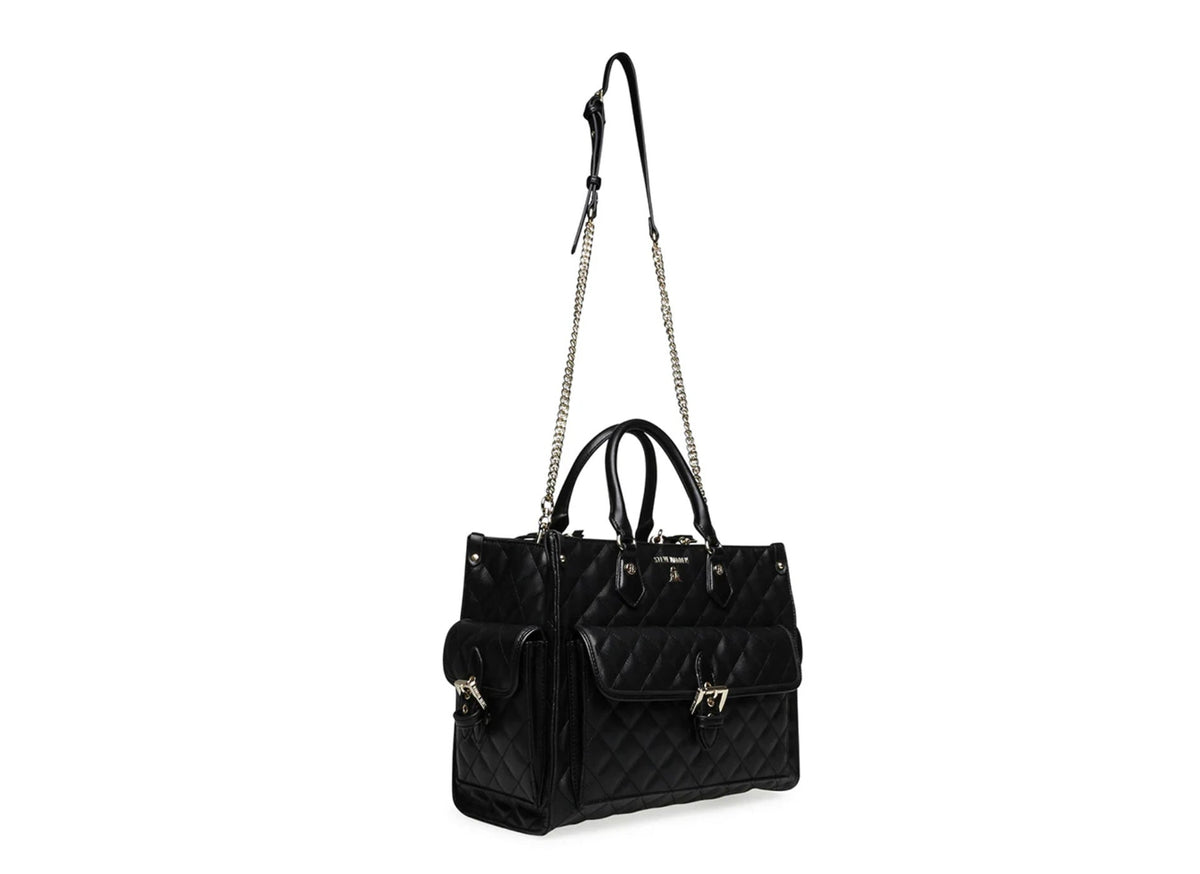 Steve Madden Quilted Satchel