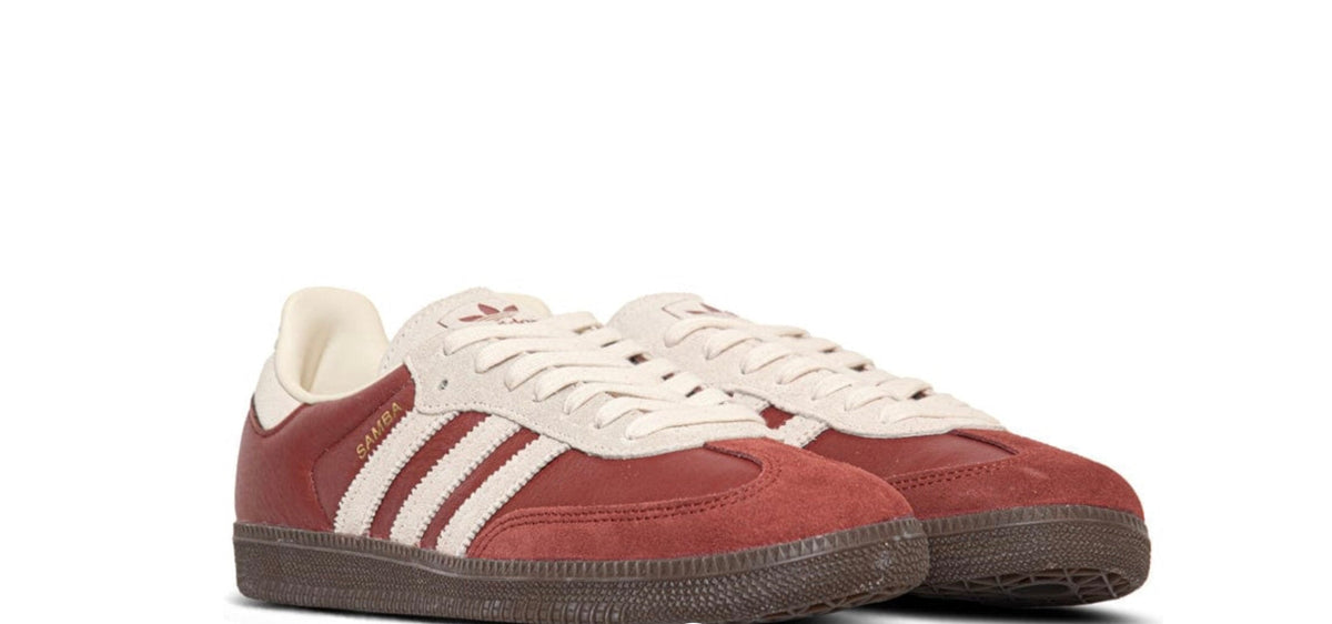 Adidas Samba OG “Collegiate Burgundy / Cream White”