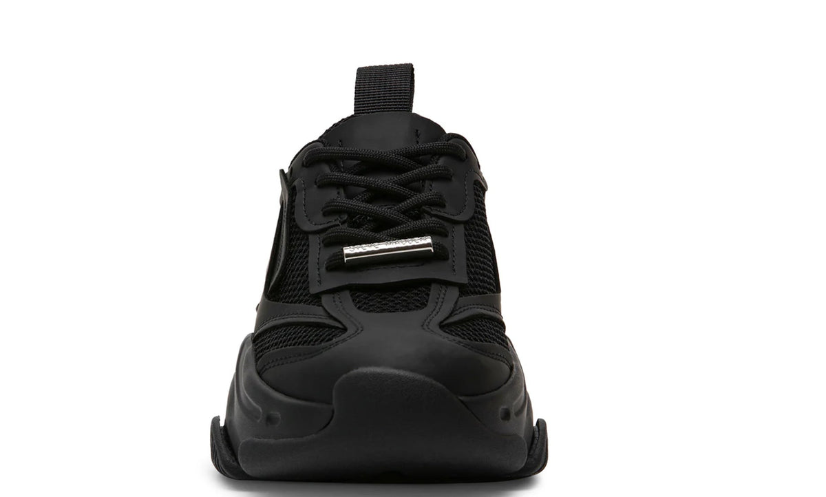 Steve Madden Possession Sneakers (Black).