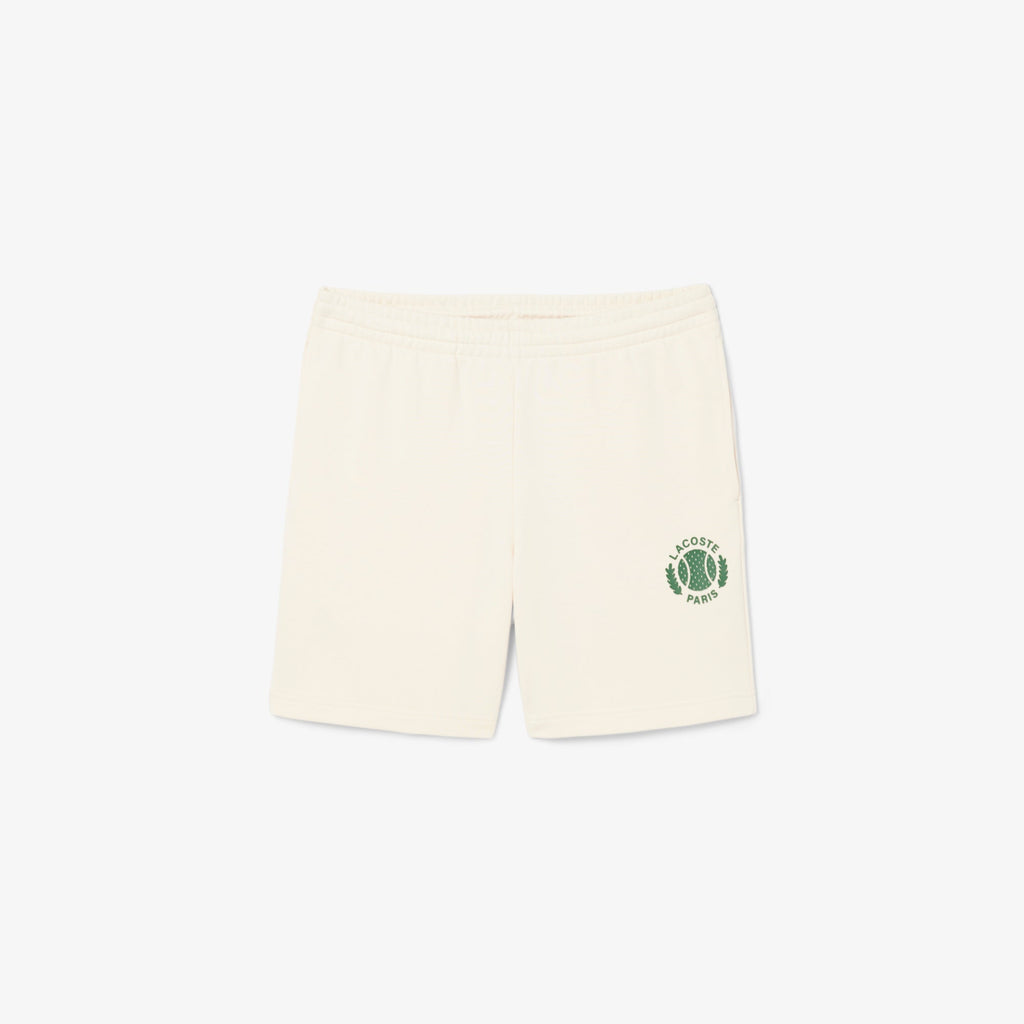 Regular Fit 3D Print Fleece Shorts