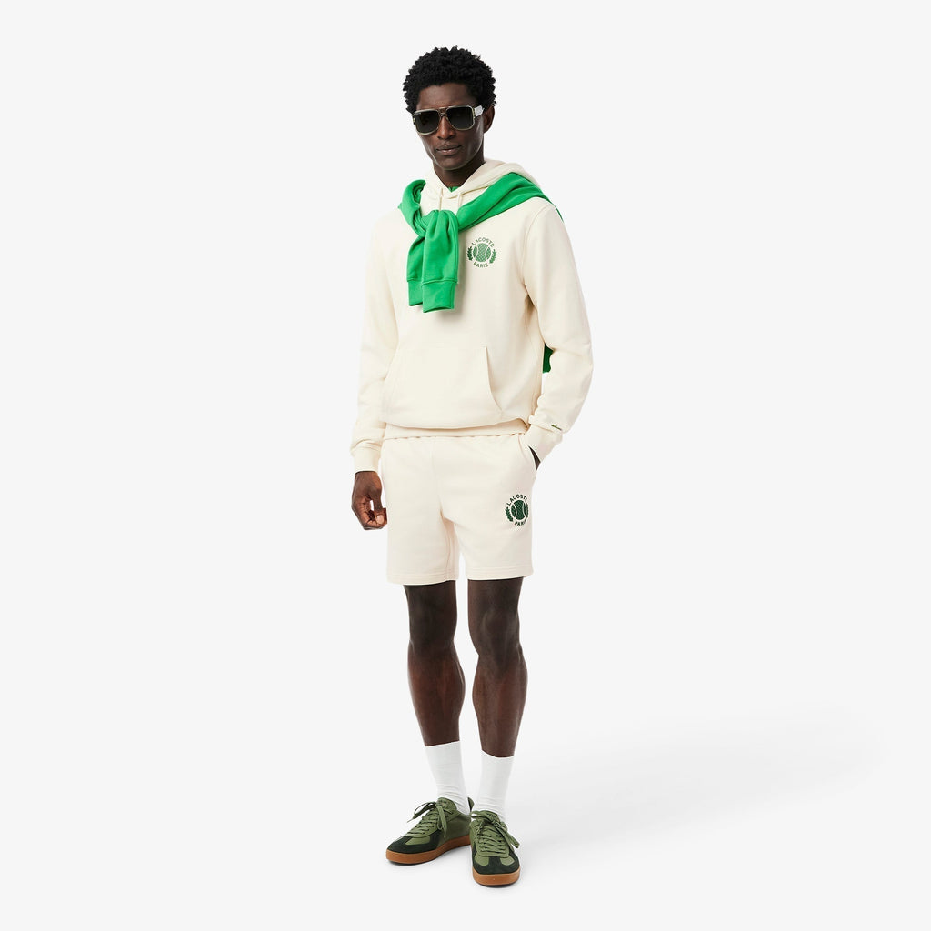 Regular Fit 3D Print Fleece Shorts