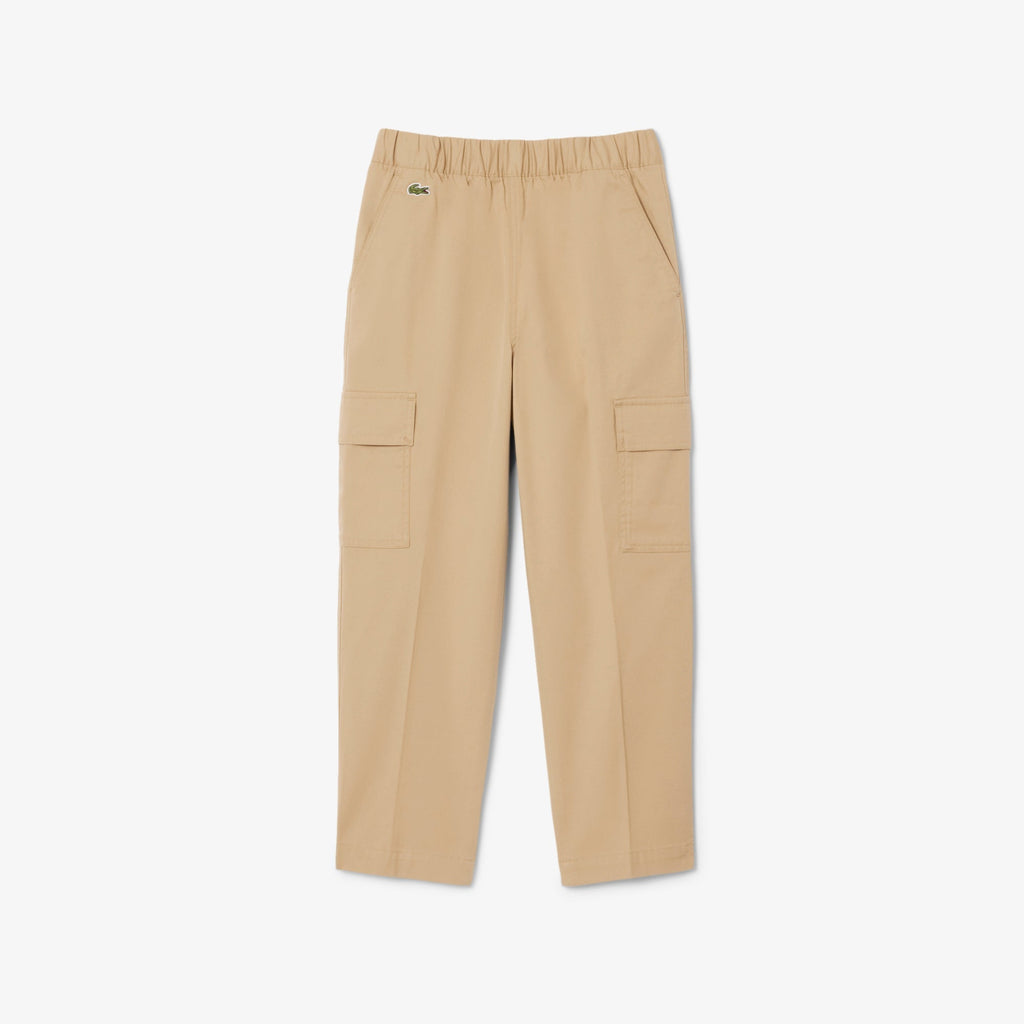Lightweight Cotton Gabardine Cargo Pants