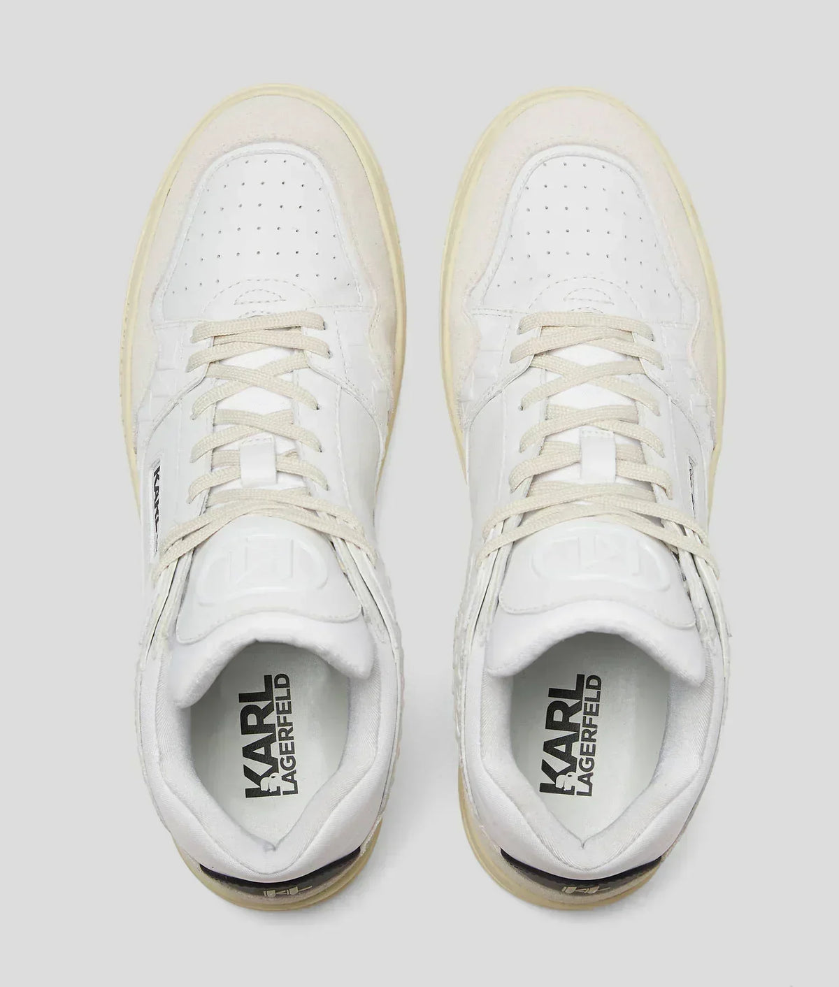 KARL LAGERFELD KREW KOUNTER KL MONOGRAM SNEAKERS