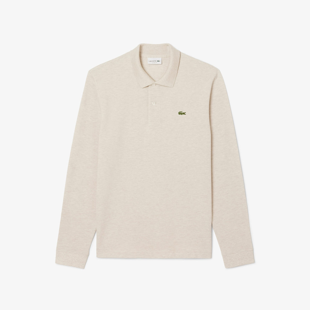 Classic Fit Long Sleeved L.12.12 Polo Shirt
