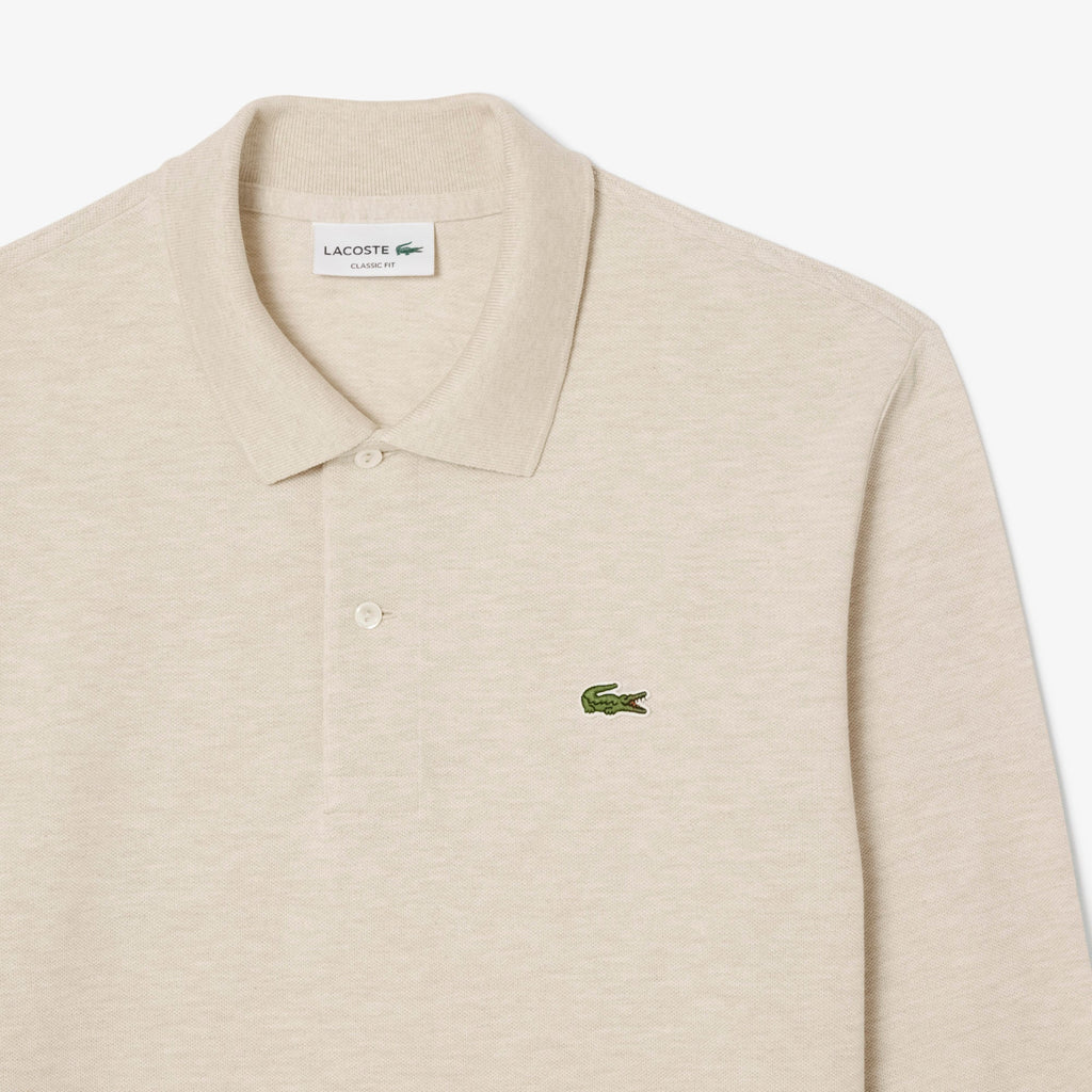 Classic Fit Long Sleeved L.12.12 Polo Shirt