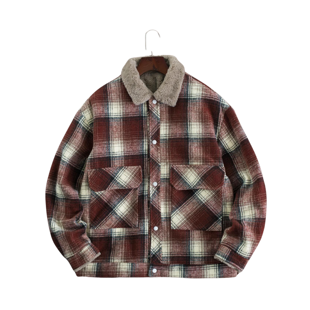 Men’s Check Lined Plaid Jackets